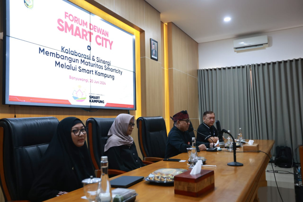 Pelaksanaan Forum Smart City untuk memperkuat Smart Kampung dalam pelayanan digital (foto: istimewa) 