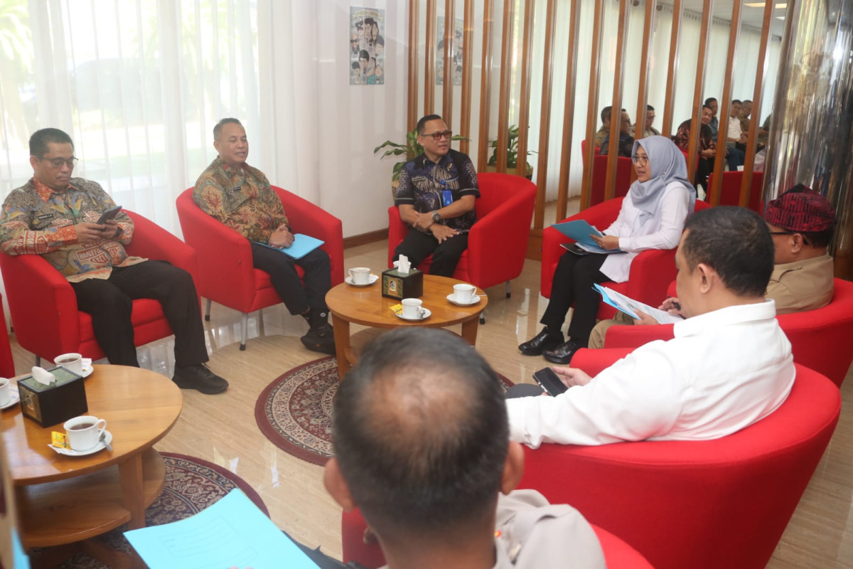 Pertemuan Forkopimda Banyuwangi dengan BNN untuk membahas pembentukan BNN Kabupaten Banyuwangi (foto : istimewa)