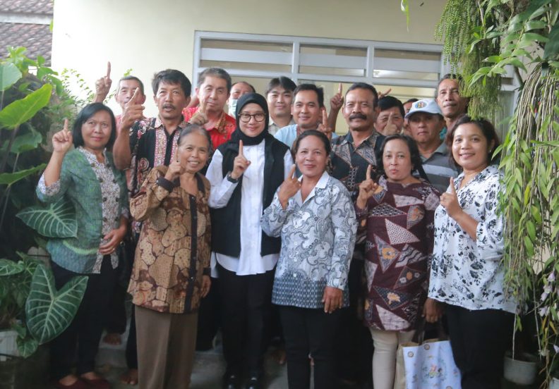 Calon Bupati Banyuwangi nomor urut 01, Ipuk Fiestiandani  bertemu dengan Perwakilan Umat Buddha Indonesia (Walubi) Banyuwangi 