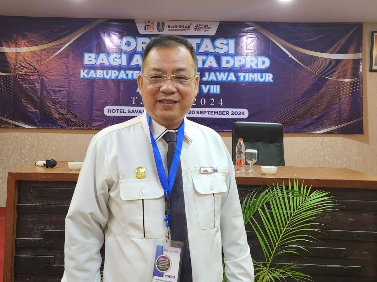 Wakil Ketua DPRD Banyuwangi, Jawa Timur, Michael Edy Hariyanto, SH, MH,