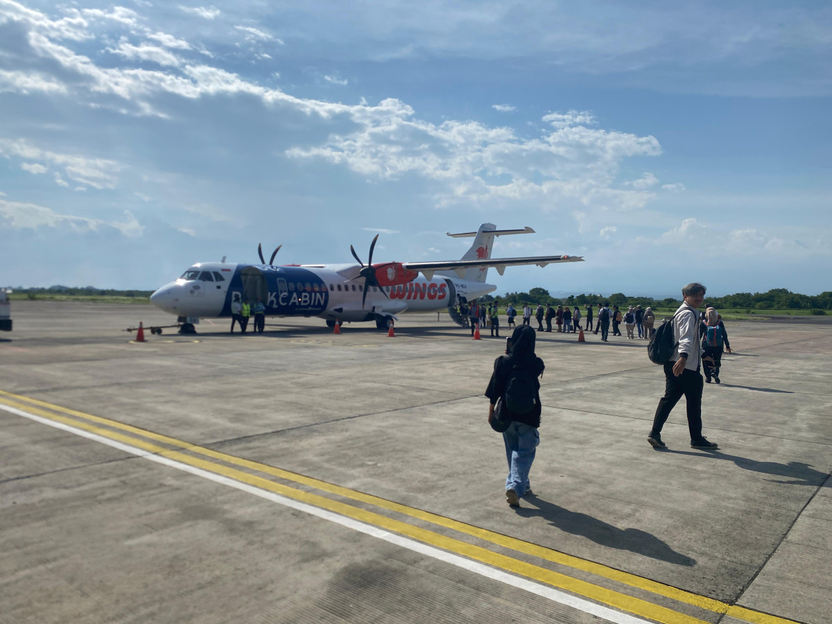 Penerbangan Banyuwangi-Surabaya kembali dibuka sejak Rabu (24/9/2025)